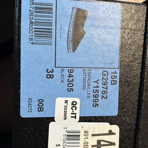 Chanel espadrilles size 38 dark blue - Picture 11 of 11